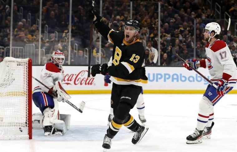 Montreal Canadiens lose 5-2 to Boston Bruins