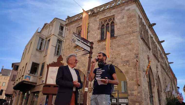 Nelson Monfort in Perpignan, a stroll full of surprises around Place Rep!