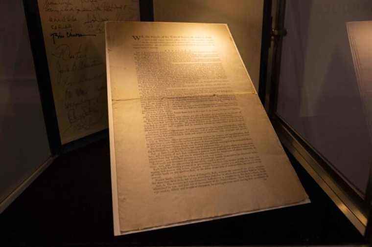 Original copy of the Constitution of the United States |  American billionaire bought it to loan it to a museum