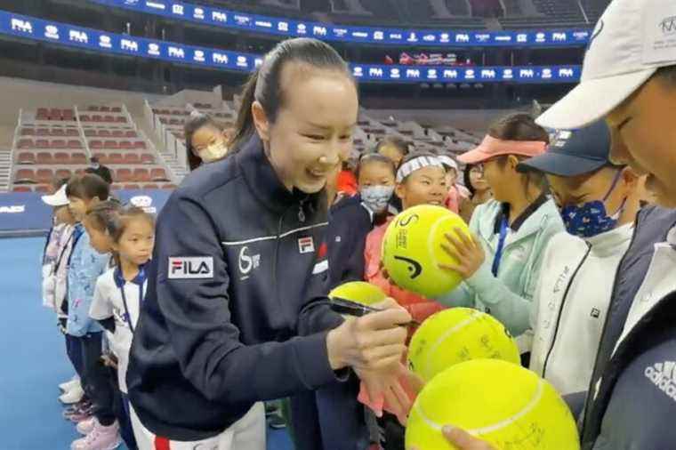 Peng Shuai reappears at public event in Beijing