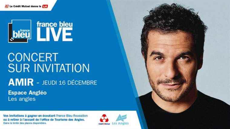 Play our quiz and try to win your tickets for France Bleu Live d’Amir in Les Angles on December 16