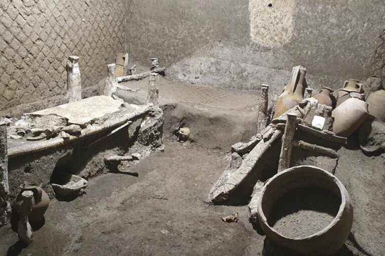 Pompeii |  Discovery of a “slave room” witness to a precarious life