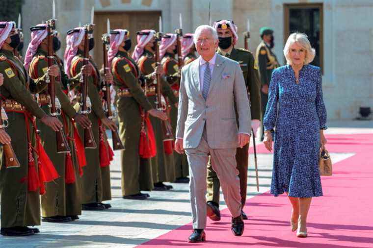 Prince Charles and his wife Camilla visit Jordan