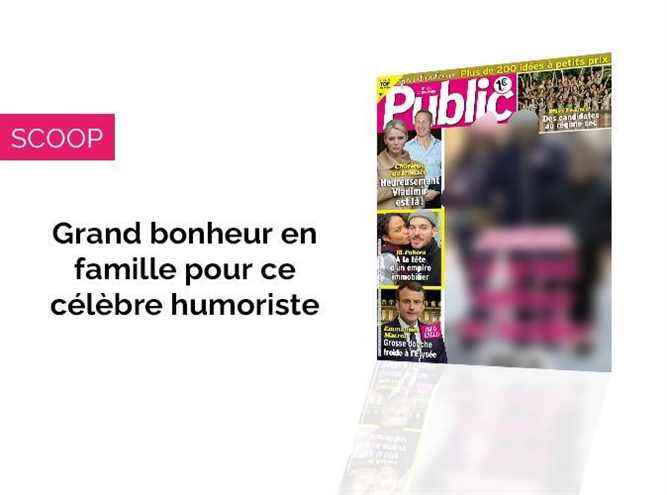 Public Magazine – Great family happiness for this famous humorist