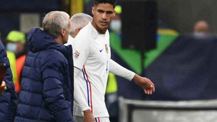 Raphaël Varane withdraws for the next matches of the Blues