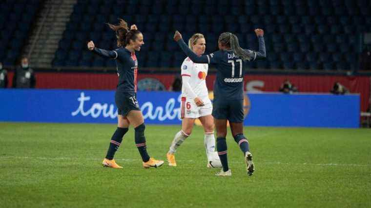 Real Madrid at the Parc des Princes: to the delight of the supporters of the women’s section