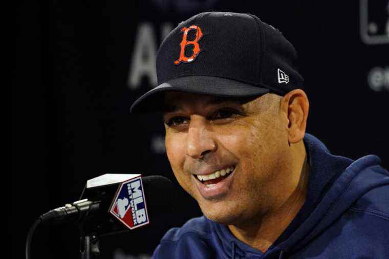 Red Sox honor Alex Cora