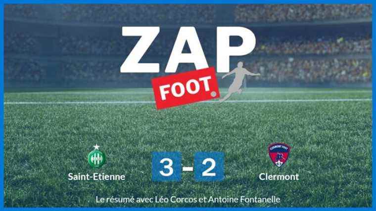 Relive the terrible disillusionment of Clermont Foot, beaten (3-2) by Saint-Etienne