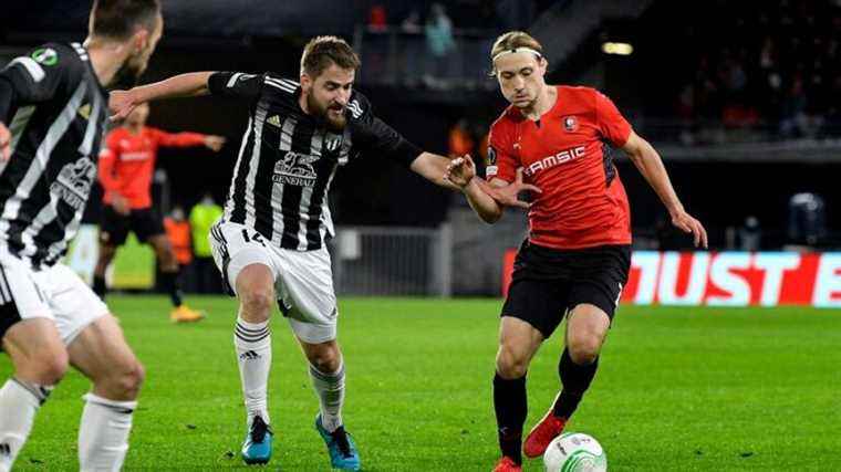 Rennes has difficulty disposing of Mura and retains the lead of the group