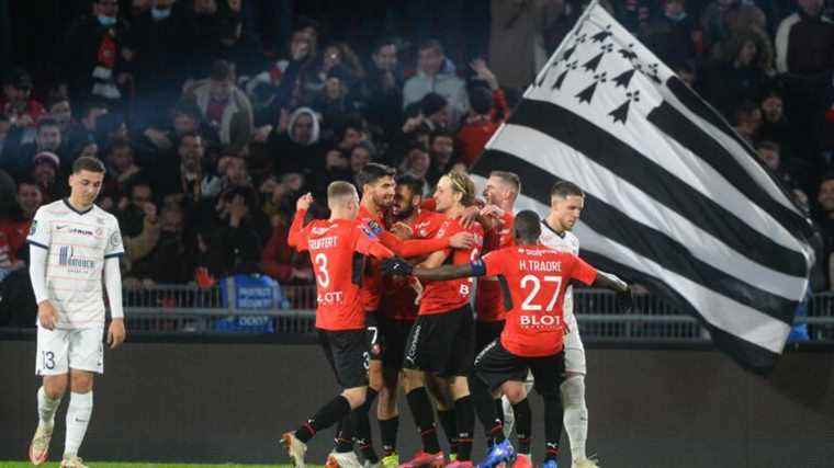 Rennes provisionally second after its success in Montpellier