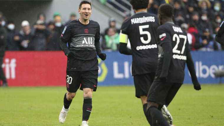 Saint-Etienne-PSG: Lionel Messi, gold passer