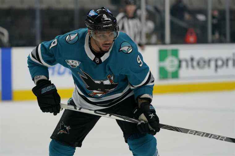 Sharks |  Evander Kane still in troubled waters