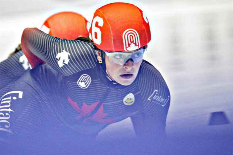 Short Track Speed ​​Skating |  Gold for Kim Boutin in Dordrecht