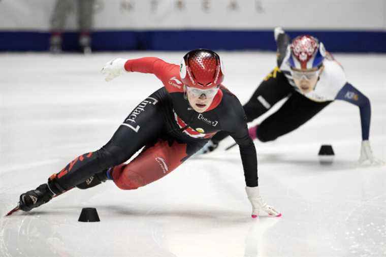 Short Track Speed ​​Skating |  Kim Boutin wins silver in 1000m