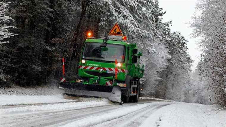 Snow still disrupts traffic on the heights of Côte-d’Or