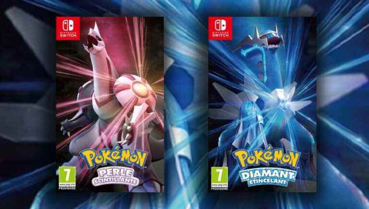 “Sparkling Diamond Pokémon” and “Sparkling Pearl Pokémon”, from the DS console to the Switch