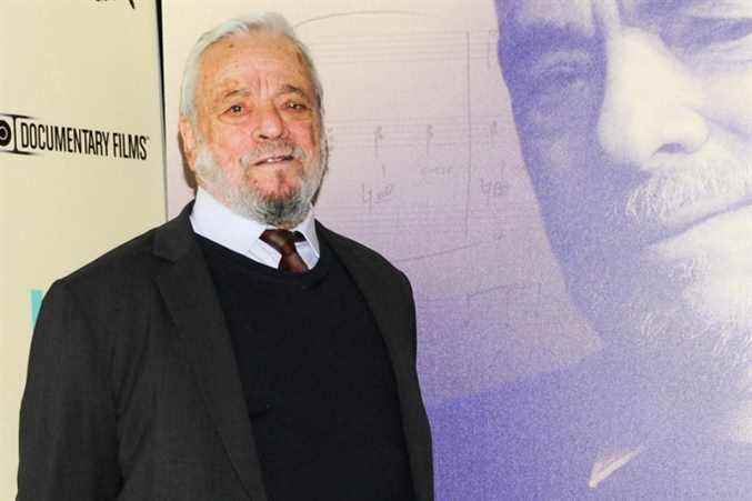 Stephen Sondheim, great Broadway composer, dies at 91