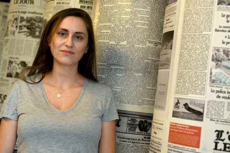 The Albert Londres Prize awarded to Caroline Hayek from the daily L’Orient-Le Jour