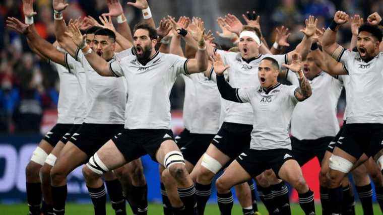 The All Blacks haka thrills the Stade de France