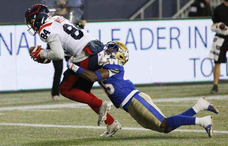 The Alouettes heat up the Blue Bombers, but lose 31-21