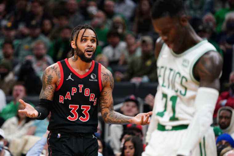 The Raptors bow down to the Celtics