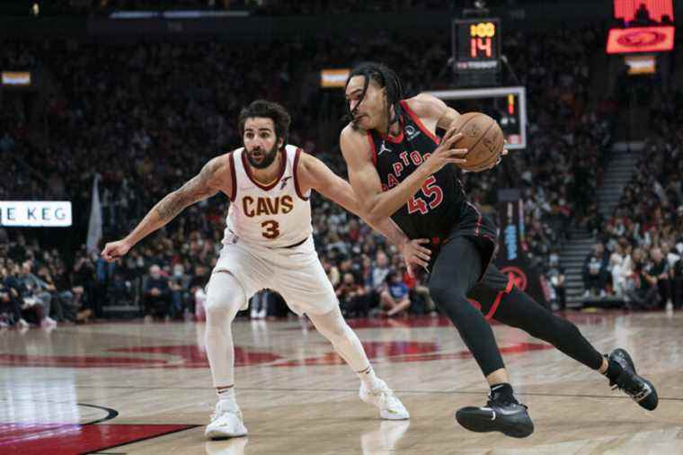 The Raptors lost 102-101 to the Cavaliers