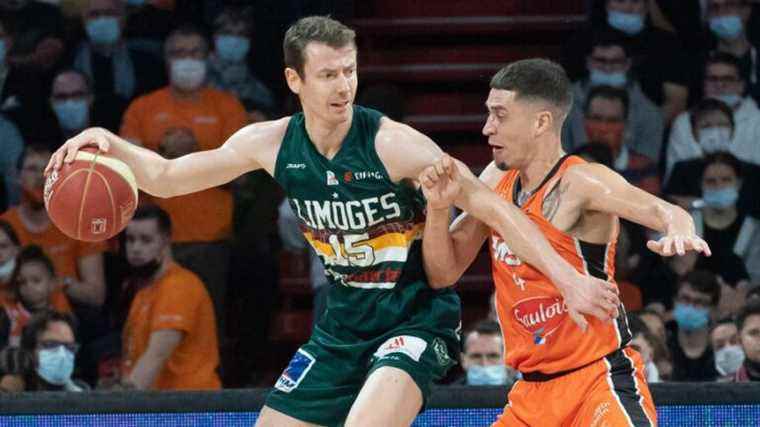 The captain of Limoges CSP Nicolas Lang in the French selection of the All Star Game