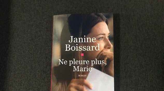 The favorite book of France Bleu Azur “Ne pleure plus Marie” by Janine Boissard released by Editions Fayard