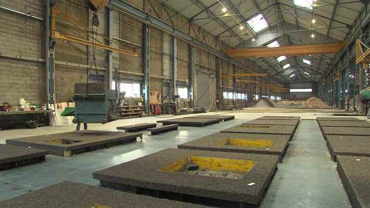 The first carbon-negative wood concrete made in Isère