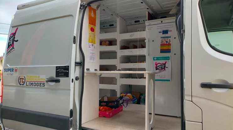 The itinerant truck of the Restos du Cœur helps the most isolated in Haute-Vienne