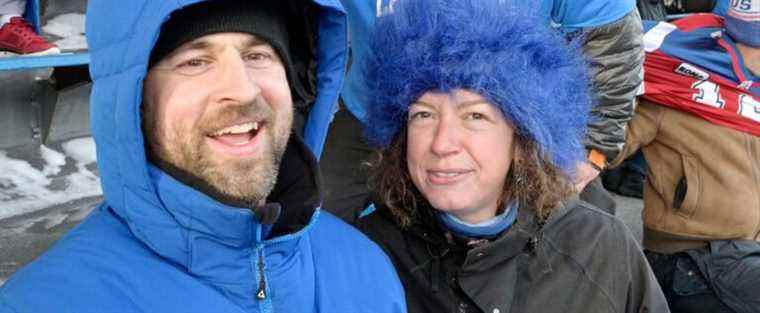 The supporters did not stop encouraging the Carabins