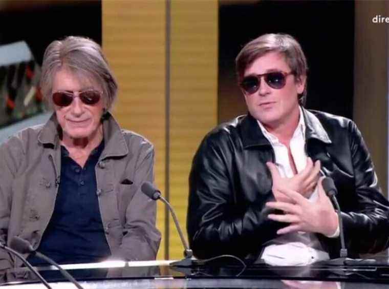 Thomas Dutronc and his son Thomas Dutronc atomized after their visit to “8:30 pm Sunday”