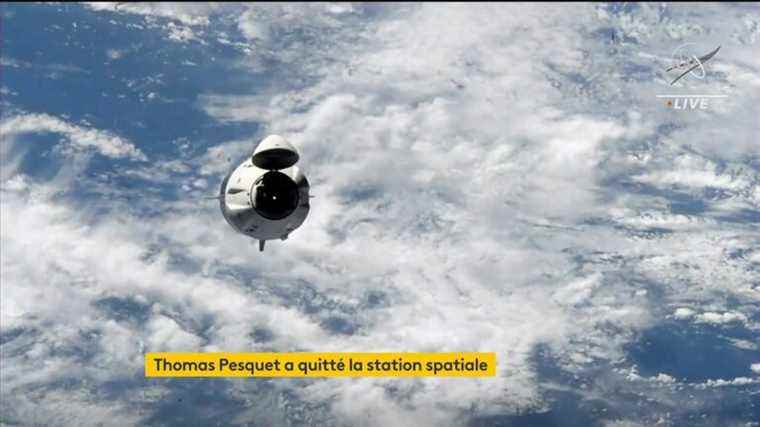 Thomas Pesquet left the International Space Station for a water landing in Florida