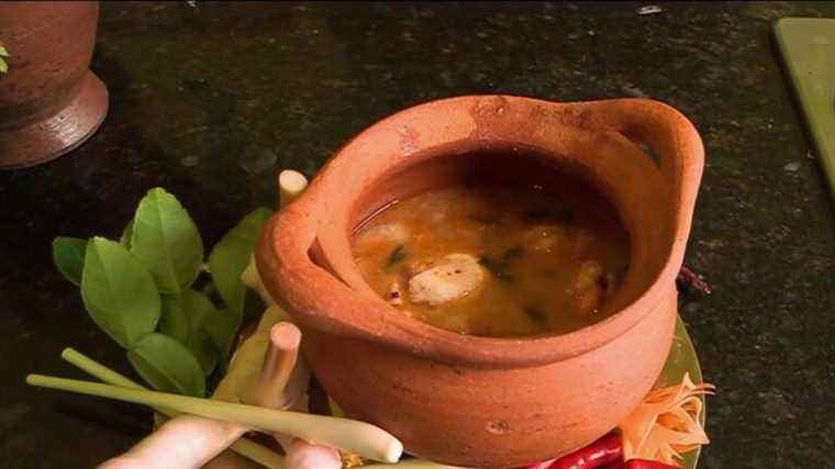 Tom yam soup, an iconic dish