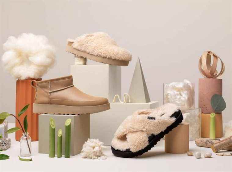 UGG launches an eco-responsible collection with recycled materials