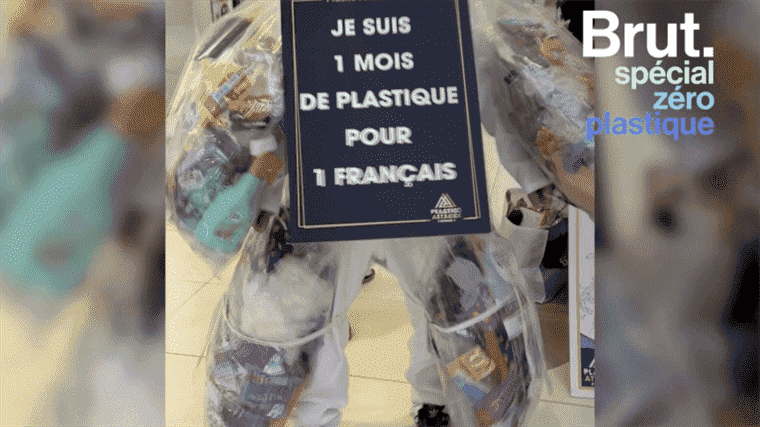 VIDEO.  A month of plastic for a Frenchman, that’s it