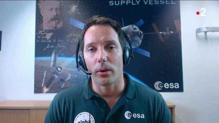 VIDEO.  “Seeing the ISS pass in the sky, that makes me really weird”, declares the French astronaut Thomas Pesquet on France 2