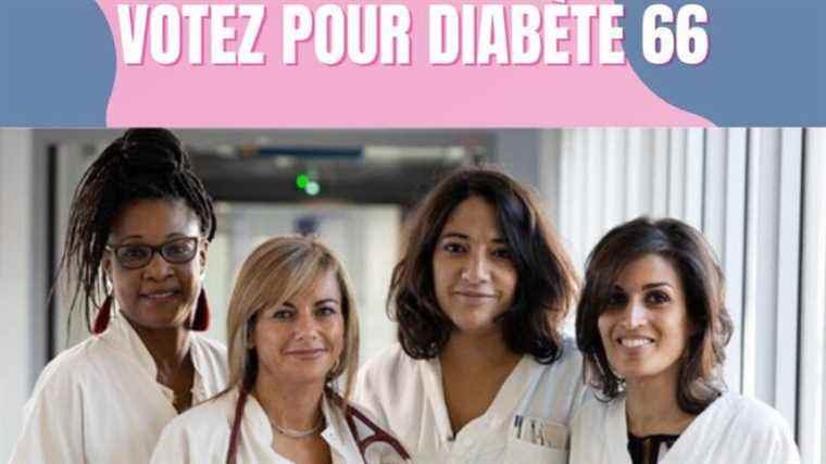 Vote to support the teams of the Perpignan Hospital Center on the Diabetes 66 project