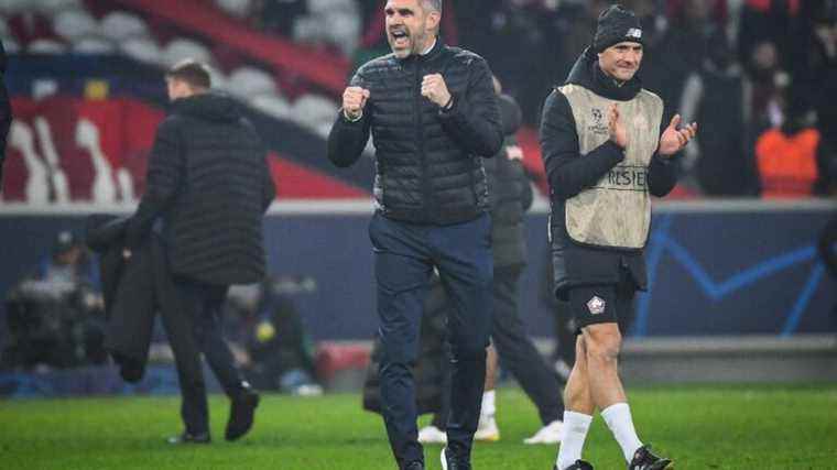 “We said we would play the Champions League at 300% and that’s what we do”, reacts Jocelyn Gourvennec after the victory of Losc