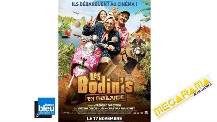 Win your tickets for the AP of “Bodin’s in Thailand” on November 11 at 4 p.m. at the Mégarama in St Étienne