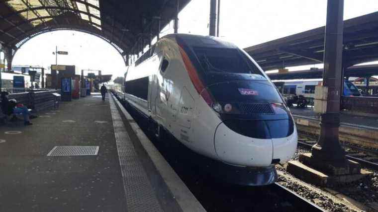 a TGV terminus in Besançon