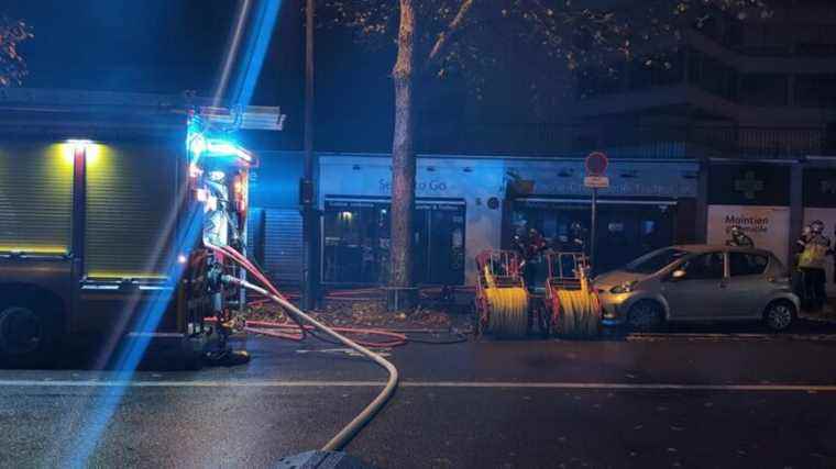 a fire breaks out in a butcher’s shop