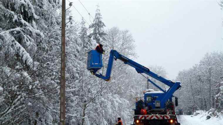 a thousand households deprived of electricity this night in Béarn and Bigorre