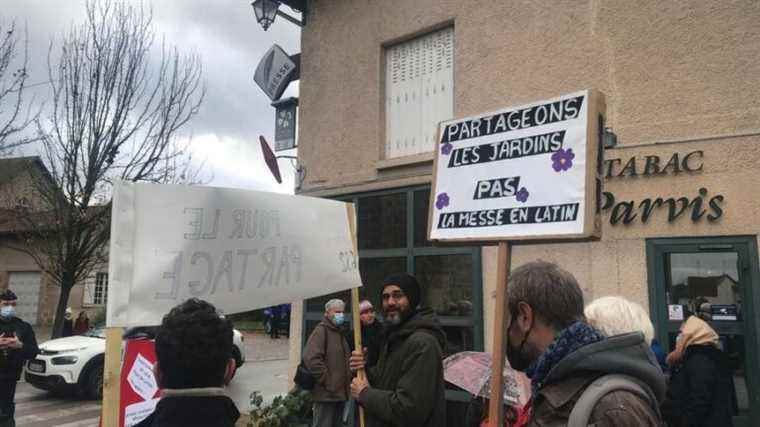 angry residents demand free access to Solignac Abbey