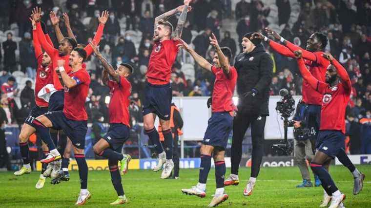 in difficulty in the league, Lille breathe in the Champions League