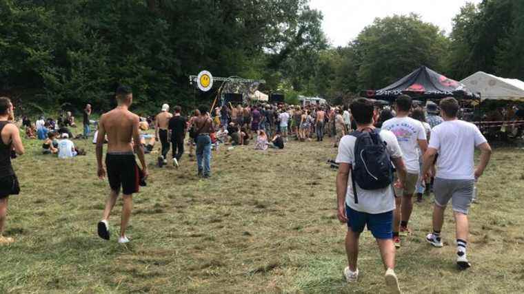 more than 300 people fined during a rave party in Guerlesquin