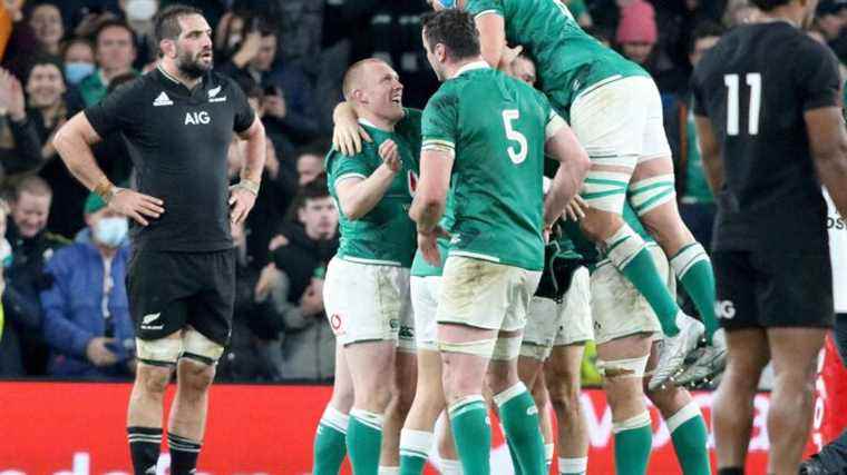 one week away from facing France, the All Blacks fall against the heroic Irish