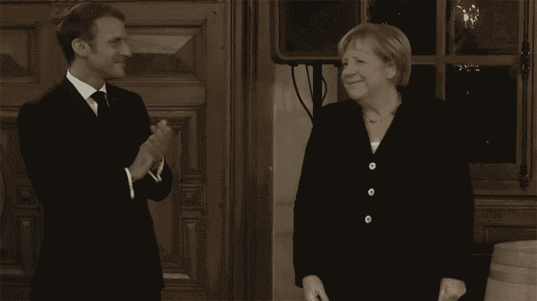 return to the various links between Angela Merkel and the French presidents