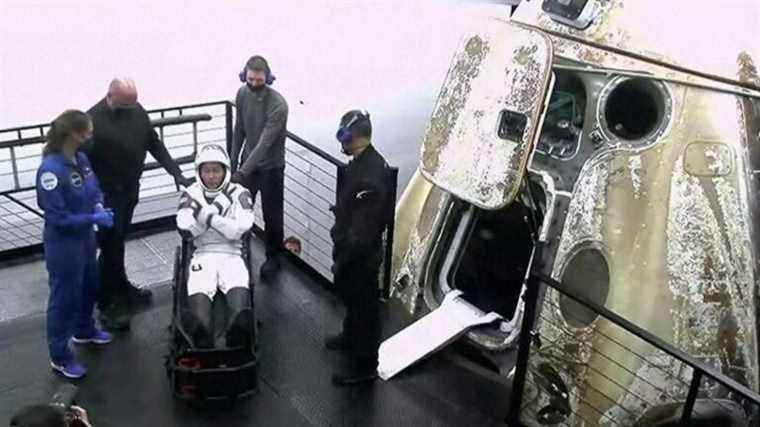 successful return to Earth for Thomas Pesquet