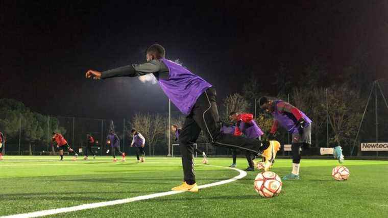 the Toulouse Métropole Football Club, amateur but already big